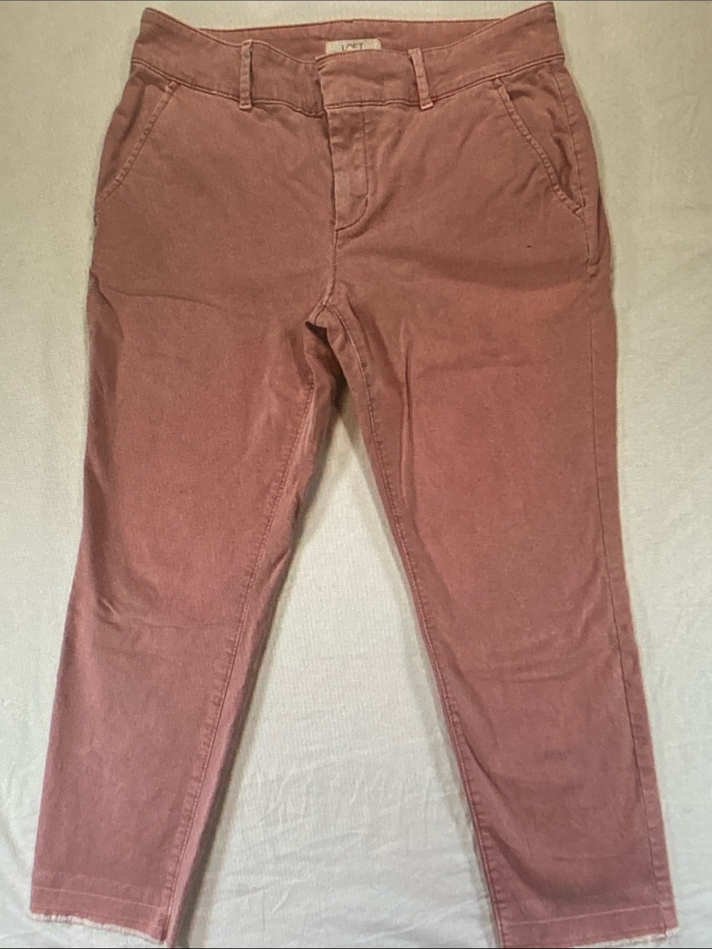 LOFT Dusty Rose Skinny Pants